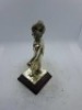 5 x Royal Hampshire & English Minitures Pewter & Silver Plated Figures, See Description for more information. - 12