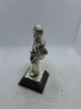 5 x Royal Hampshire & English Minitures Pewter & Silver Plated Figures, See Description for more information. - 15