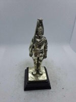 5 x Royal Hampshire & English Minitures Pewter & Silver Plated Figures, See Description for more information.