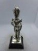5 x Royal Hampshire & English Minitures Pewter & Silver Plated Figures, See Description for more information. - 4