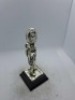 5 x Royal Hampshire & English Minitures Pewter & Silver Plated Figures, See Description for more information. - 5