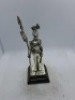 5 x Royal Hampshire & English Minitures Pewter & Silver Plated Figures, See Description for more information. - 10