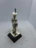 5 x Royal Hampshire & English Minitures Pewter & Silver Plated Figures, See Description for more information. - 2