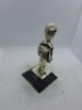 5 x Royal Hampshire & English Minitures Pewter & Silver Plated Figures, See Description for more information. - 8