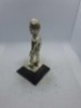5 x Royal Hampshire & English Minitures Pewter & Silver Plated Figures, See Description for more information. - 9