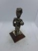 5 x Royal Hampshire & English Minitures Pewter & Silver Plated Figures, See Description for more information. - 11
