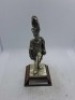 5 x Royal Hampshire & English Minitures Pewter & Silver Plated Figures, See Description for more information.