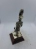 5 x Royal Hampshire & English Minitures Pewter & Silver Plated Figures, See Description for more information. - 3