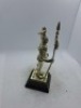 5 x Royal Hampshire & English Minitures Pewter & Silver Plated Figures, See Description for more information. - 5