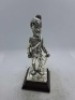 5 x Royal Hampshire & English Minitures Pewter & Silver Plated Figures, See Description for more information. - 10