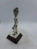 5 x Royal Hampshire & English Minitures Pewter & Silver Plated Figures, See Description for more information. - 12
