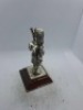 5 x Royal Hampshire & English Minitures Pewter & Silver Plated Figures, See Description for more information. - 6