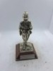 5 x Royal Hampshire & English Minitures Pewter & Silver Plated Figures, See Description for more information. - 11