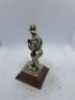 5 x Royal Hampshire & English Minitures Pewter & Silver Plated Figures, See Description for more information. - 13