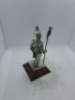 5 x Royal Hampshire & English Minitures Pewter & Silver Plated Figures, See Description for more information. - 7