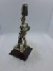5 x Royal Hampshire & English Minitures Pewter & Silver Plated Figures, See Description for more information. - 8