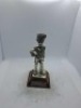 5 x Royal Hampshire & English Minitures Pewter & Silver Plated Figures, See Description for more information. - 9