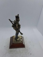 5 x Royal Hampshire & English Minitures Pewter & Silver Plated Figures, See Description for more information.
