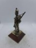 5 x Royal Hampshire & English Minitures Pewter & Silver Plated Figures, See Description for more information. - 2