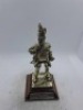 5 x Royal Hampshire & English Minitures Pewter & Silver Plated Figures, See Description for more information. - 3