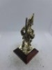 5 x Royal Hampshire & English Minitures Pewter & Silver Plated Figures, See Description for more information. - 4