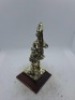 5 x Royal Hampshire & English Minitures Pewter & Silver Plated Figures, See Description for more information. - 5