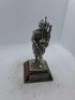 5 x Royal Hampshire & English Minitures Pewter & Silver Plated Figures, See Description for more information. - 4