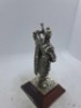 5 x Royal Hampshire & English Minitures Pewter & Silver Plated Figures, See Description for more information. - 5
