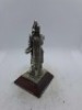 5 x Royal Hampshire & English Minitures Pewter & Silver Plated Figures, See Description for more information. - 6