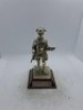 5 x Royal Hampshire & English Minitures Pewter & Silver Plated Figures, See Description for more information. - 10