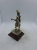 5 x Royal Hampshire & English Minitures Pewter & Silver Plated Figures, See Description for more information. - 12