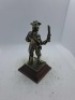 5 x Royal Hampshire & English Minitures Pewter & Silver Plated Figures, See Description for more information. - 14