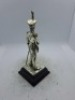 5 x Royal Hampshire & English Minitures Pewter & Silver Plated Figures, See Description for more information. - 2