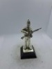 5 x Royal Hampshire & English Minitures Pewter & Silver Plated Figures, See Description for more information. - 4