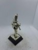5 x Royal Hampshire & English Minitures Pewter & Silver Plated Figures, See Description for more information. - 5