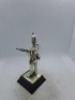 5 x Royal Hampshire & English Minitures Pewter & Silver Plated Figures, See Description for more information. - 6
