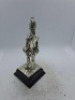 5 x Royal Hampshire & English Minitures Pewter & Silver Plated Figures, See Description for more information. - 9
