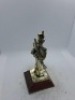5 x Royal Hampshire & English Minitures Pewter & Silver Plated Figures, See Description for more information. - 14