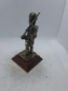 5 x Royal Hampshire & English Minitures Pewter & Silver Plated Figures, See Description for more information. - 6