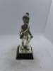 5 x Royal Hampshire & English Minitures Pewter & Silver Plated Figures, See Description for more information. - 7