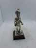 5 x Royal Hampshire & English Minitures Pewter & Silver Plated Figures, See Description for more information.