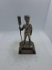 5 x Royal Hampshire & English Minitures Pewter & Silver Plated Figures, See Description for more information. - 4