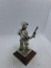 5 x Royal Hampshire & English Minitures Pewter & Silver Plated Figures, See Description for more information. - 11