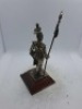 5 x Royal Hampshire & English Minitures Pewter & Silver Plated Figures, See Description for more information. - 14