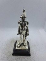 5 x Royal Hampshire & English Minitures Pewter & Silver Plated Figures, See Description for more information.