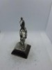 5 x Royal Hampshire & English Minitures Pewter & Silver Plated Figures, See Description for more information. - 5
