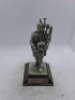5 x Royal Hampshire & English Minitures Pewter & Silver Plated Figures, See Description for more information. - 6