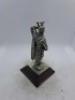 5 x Royal Hampshire & English Minitures Pewter & Silver Plated Figures, See Description for more information. - 7