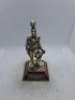 5 x Royal Hampshire & English Minitures Pewter & Silver Plated Figures, See Description for more information. - 2