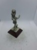 5 x Royal Hampshire & English Minitures Pewter & Silver Plated Figures, See Description for more information. - 9